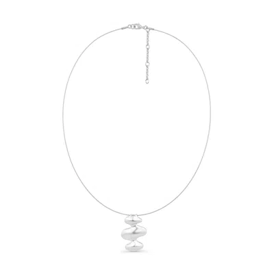 Joidart Women's Silver-plated Necklace With Pendant Sinuara