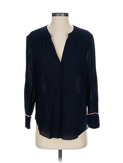 Pre-owned Joie 3/4 Sleeve Blouse In Blue