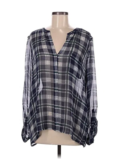 Pre-owned Joie 3/4 Sleeve Blouse In Blue