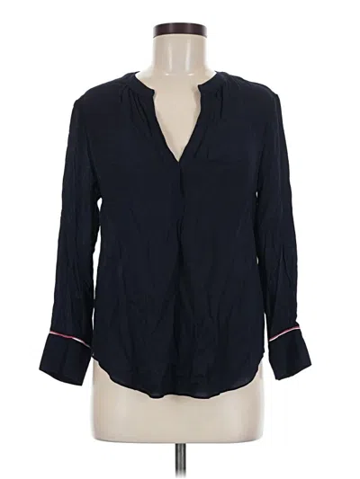 Pre-owned Joie 3/4 Sleeve Blouse In Blue