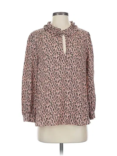Pre-owned Joie 3/4 Sleeve Blouse In Pink