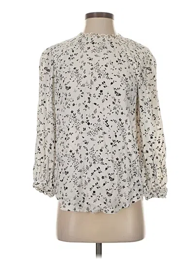 Joie 3/4 Sleeve Blouse In White