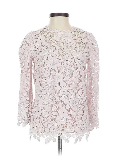 Pre-owned Joie 3/4 Sleeve T-shirt In Pink