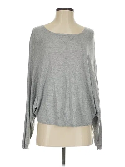 Pre-owned Joie 3/4 Sleeve T-shirt In Gray