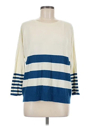 Pre-owned Joie 3/4 Sleeve T-shirt In White