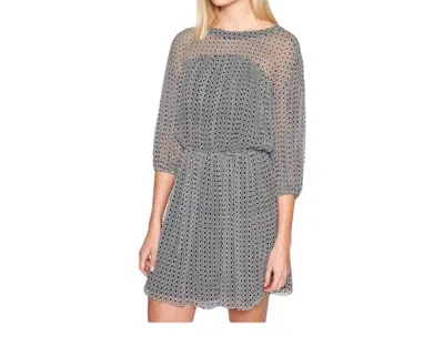 Joie Andora Caviar Mini Dress In Gray In Grey