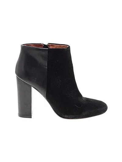 Pre-owned Joie Ankle Boots In Black