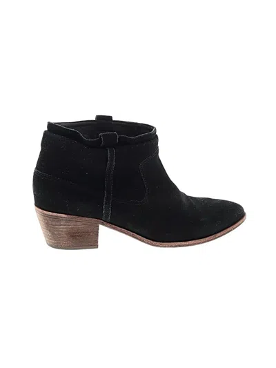 Pre-owned Joie Ankle Boots In Black