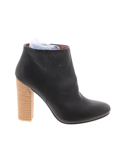 Pre-owned Joie Ankle Boots In Black