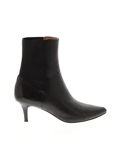 Pre-owned Joie Ankle Boots In Black