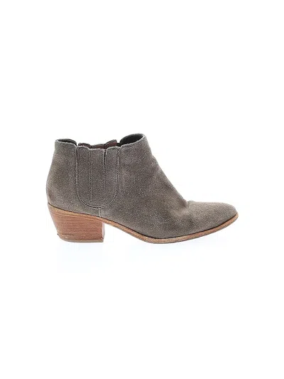 Pre-owned Joie Ankle Boots In Brown