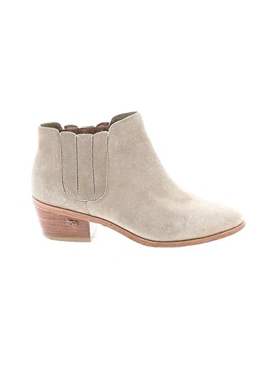 Pre-owned Joie Ankle Boots In Brown