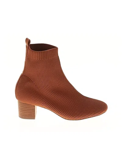 Pre-owned Joie Ankle Boots In Brown