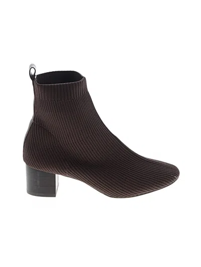 Pre-owned Joie Ankle Boots In Brown