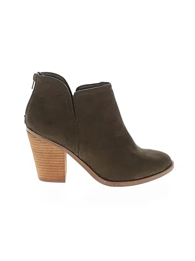 Pre-owned Joie Ankle Boots In Brown