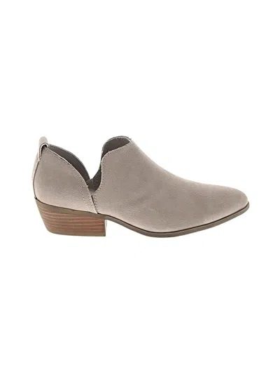 Pre-owned Joie Ankle Boots In Gray