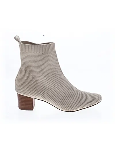 Pre-owned Joie Ankle Boots In Gray
