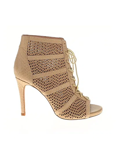 Pre-owned Joie Ankle Boots In Tan