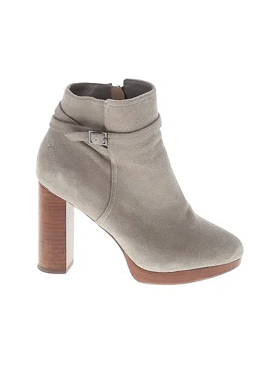 Pre-owned Joie Ankle Boots In White
