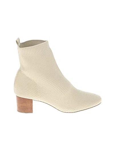 Pre-owned Joie Ankle Boots In White