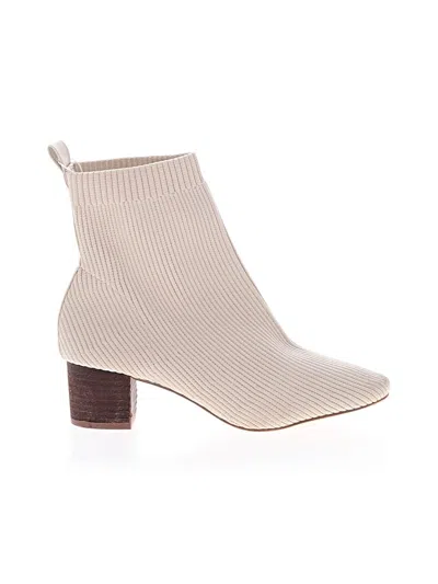 Pre-owned Joie Ankle Boots In White