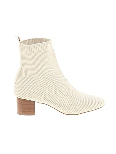 Pre-owned Joie Ankle Boots In White