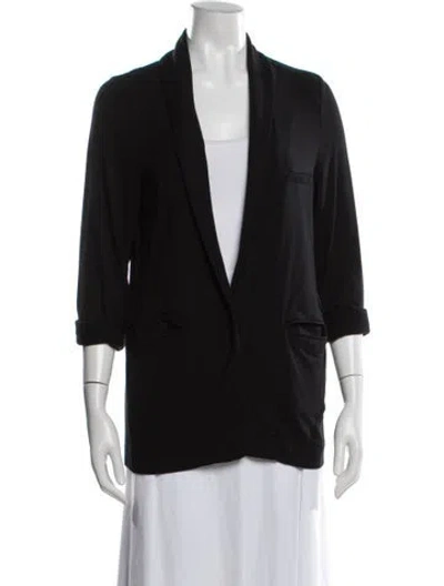 Pre-owned Joie Blazer In Black