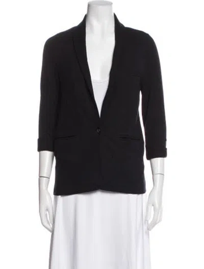 Pre-owned Joie Blazer In Black