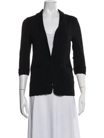 Pre-owned Joie Blazer In Black
