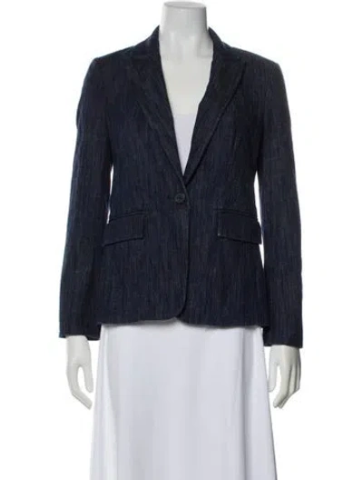 Pre-owned Joie Blazer In Blue