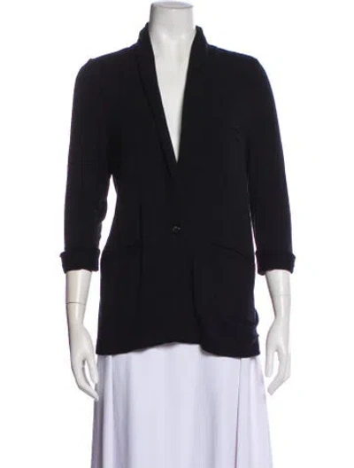 Pre-owned Joie Blazer In Blue