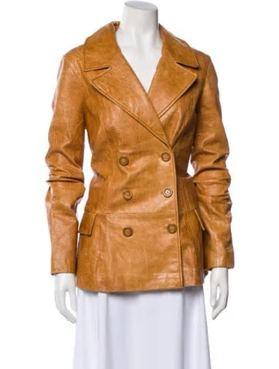 Pre-owned Joie Blazer In Brown