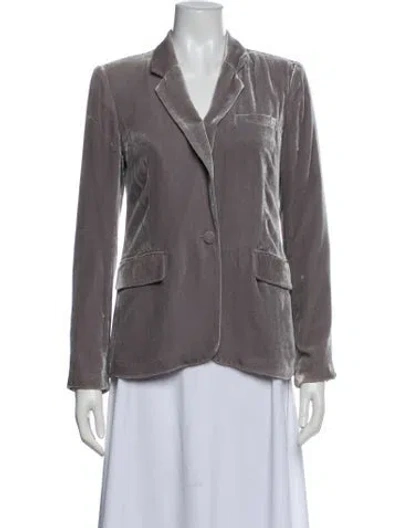 Pre-owned Joie Blazer In Gray