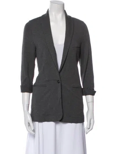 Pre-owned Joie Blazer In Gray