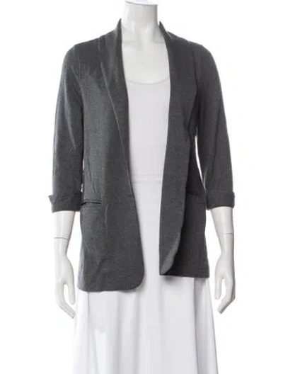 Pre-owned Joie Blazer In Gray
