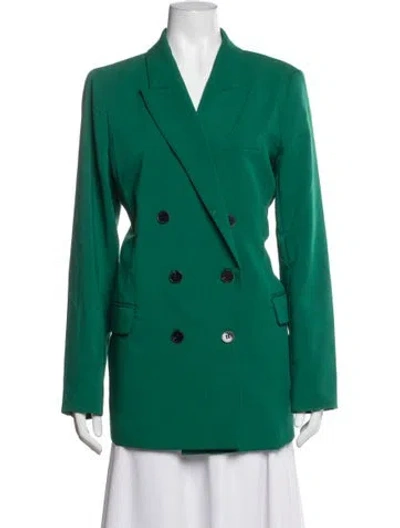 Pre-owned Joie Blazer In Green