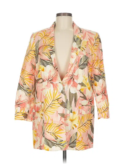 Pre-owned Joie Blazer Jacket In Gold