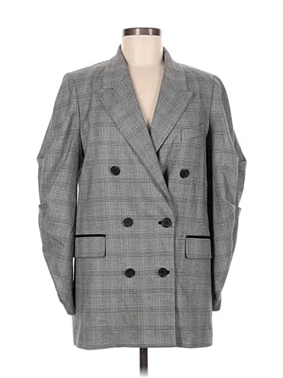 Pre-owned Joie Blazer Jacket In Gray