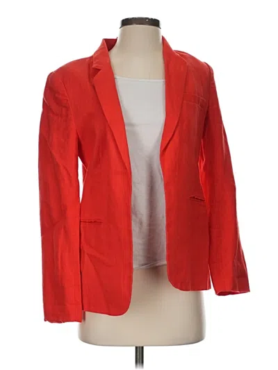 Pre-owned Joie Blazer Jacket In Red