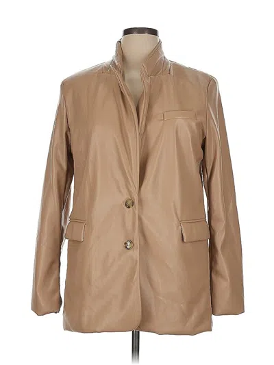 Pre-owned Joie Blazer Jacket In Tan
