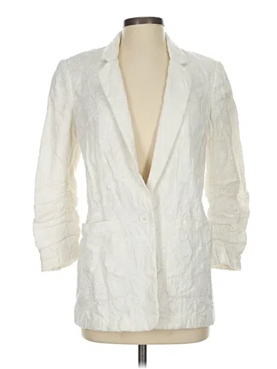 Pre-owned Joie Blazer Jacket In White