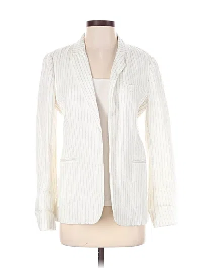 Pre-owned Joie Blazer Jacket In White