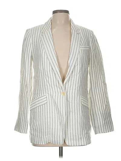 Pre-owned Joie Blazer Jacket In White