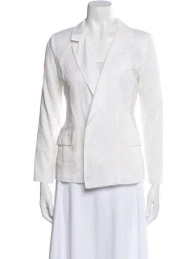 Pre-owned Joie Blazer In White