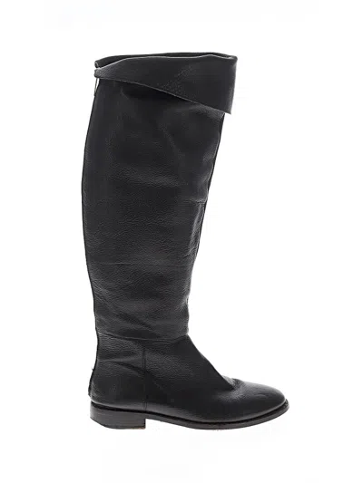 Pre-owned Joie Boots In Black