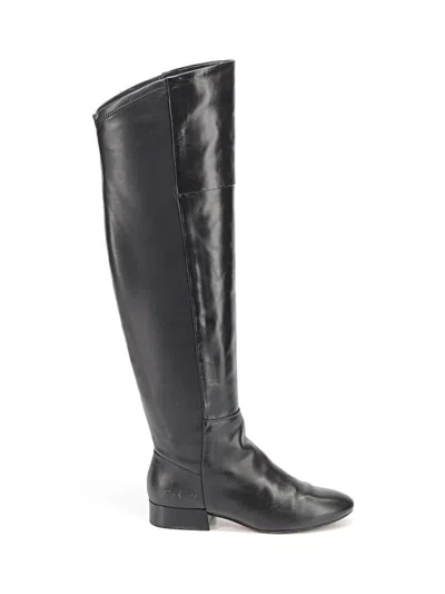 Pre-owned Joie Boots In Black