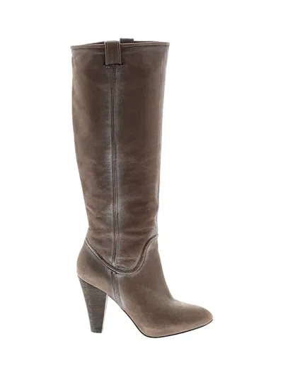 Pre-owned Joie Boots In Gray