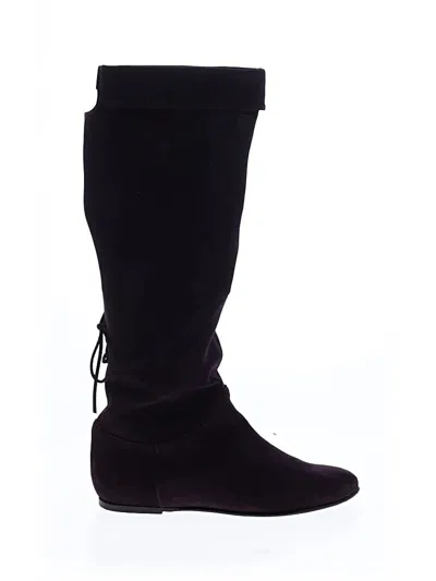 Pre-owned Joie Boots In Purple