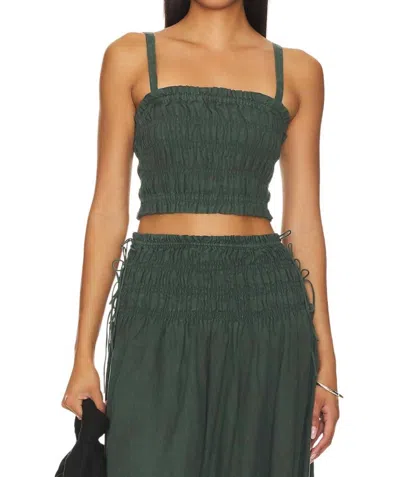 Joie Brooklyn Top In Jungle Green In Multi