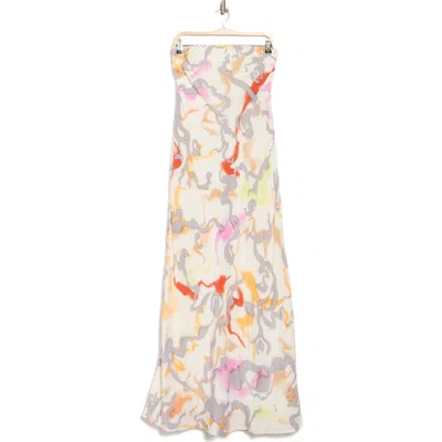 Joie Brynne Strapless Silk Dress